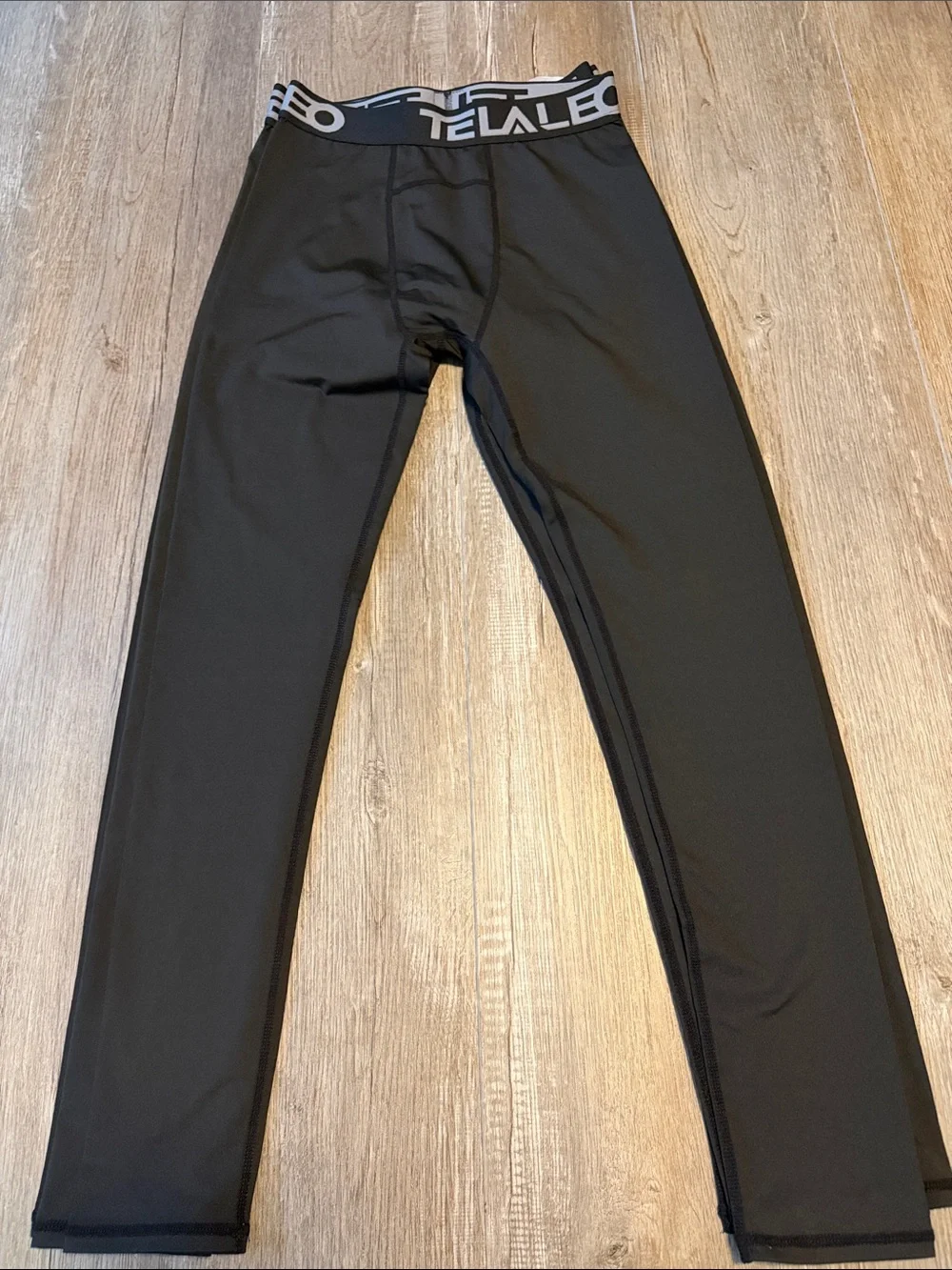 TELALEO Kid’s Compression Performance Athletic Leggings Bundle of 4